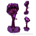 Purple Abstract Polygon Sculpture | Luxury Contemporary Decor