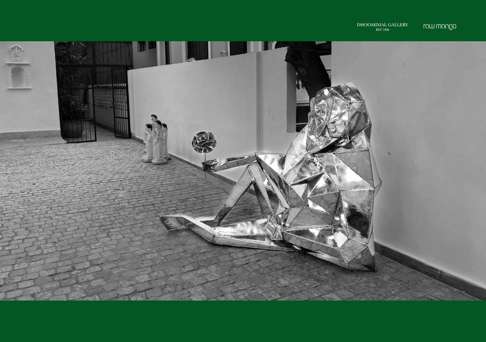 Lady with a Flower – A Contemporary Sculpture Celebrating Grace & Beauty by Artist Vikash Kalra