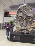 Maa Steel Sculpture by Vikash Kalra | Contemporary Stainless Steel Art
