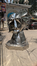 Obverse Steel Sculpture by Vikash Kalra | Contemporary Stainless Steel Art
