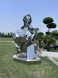 Leader Steel Sculpture by Vikash Kalra | Contemporary Stainless Steel Art