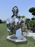 Leader Steel Sculpture by Vikash Kalra | Contemporary Stainless Steel Art