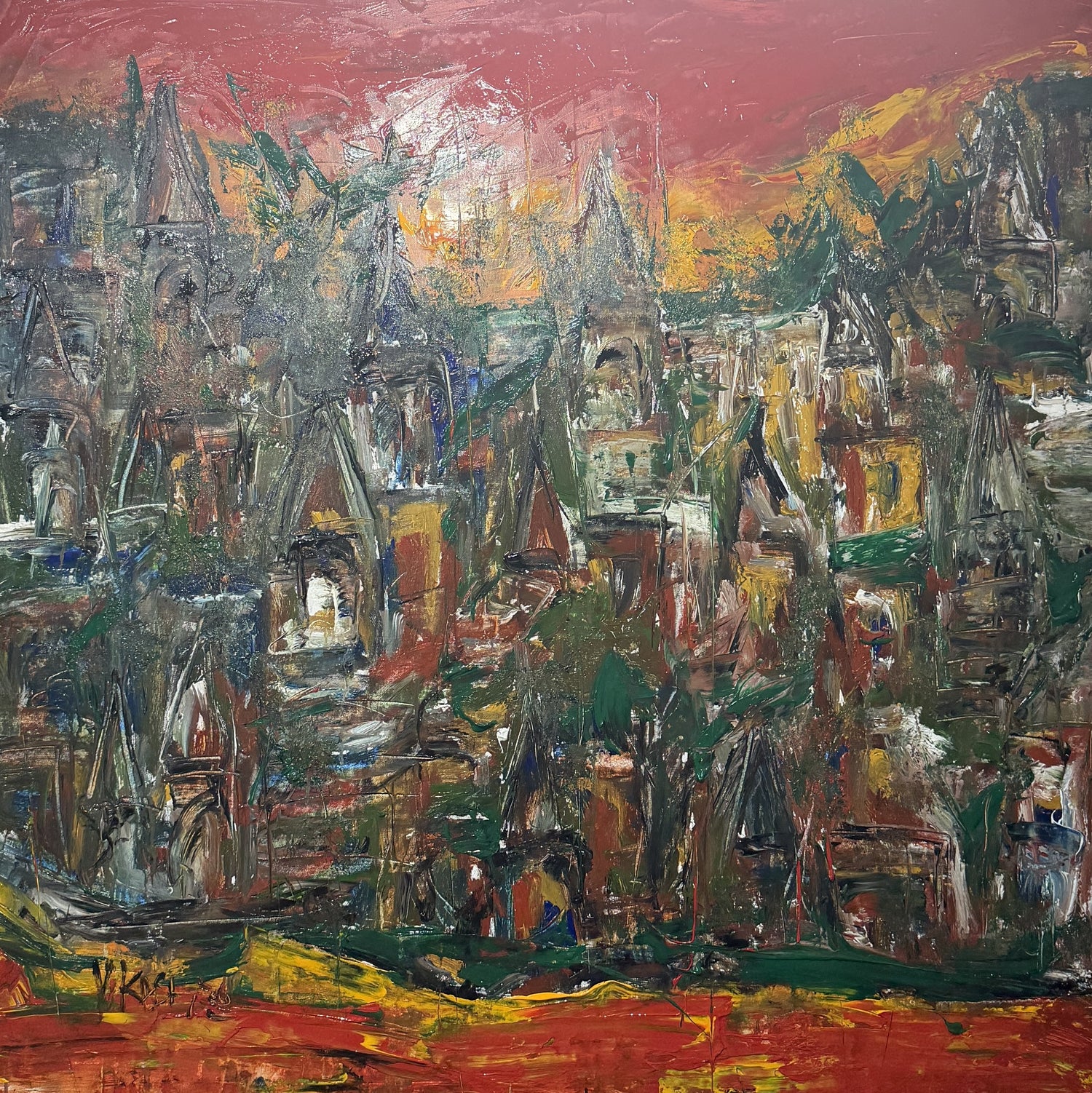 Expressionist Portrait Painting