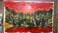 Colorful Village Landscape