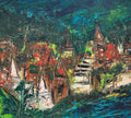 Mystic Village Painting