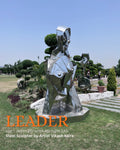 Leader Steel Sculpture by Vikash Kalra | Contemporary Stainless Steel Art