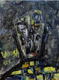 Modern Abstract Face Painting