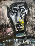 Modern Abstract Face Painting