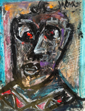 A bold fusion of abstract expression and modern portraiture, this hand-painted artwork showcases dramatic textures and expressive facial forms. Designed for luxury homes, offices, galleries, and hotels seeking unique statement décor.