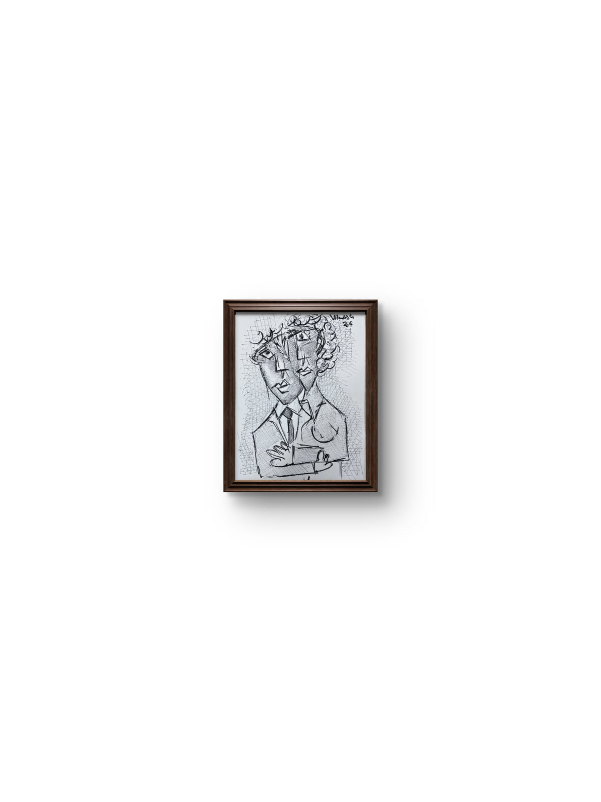 Abstract Couple Portrait