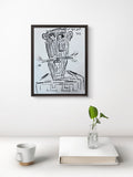 Contemporary Line Portrait
