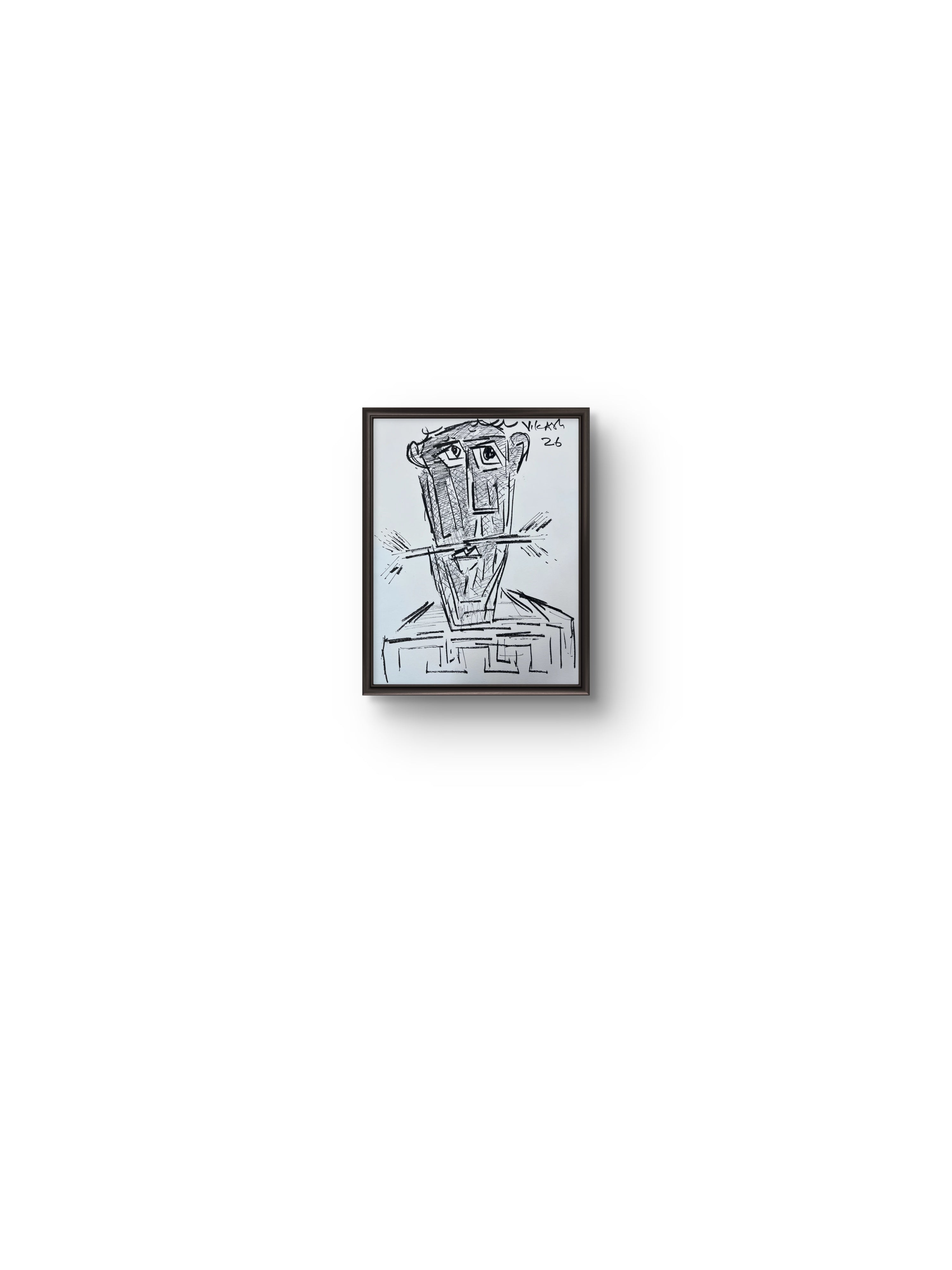 Contemporary Line Portrait