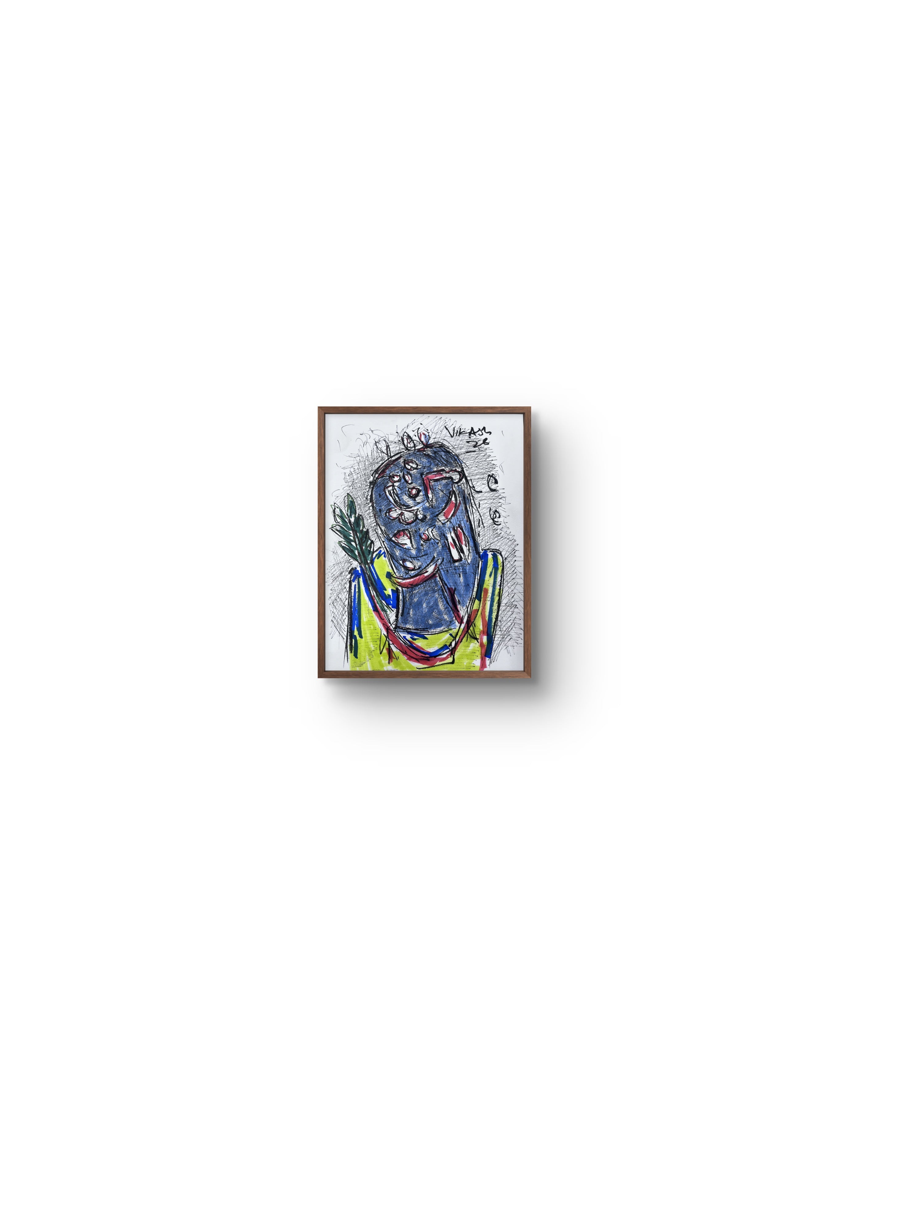 Colorful Contemporary Face