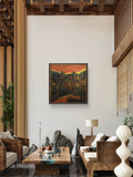 Expressionist Landscape Painting by Vikash Kalra
