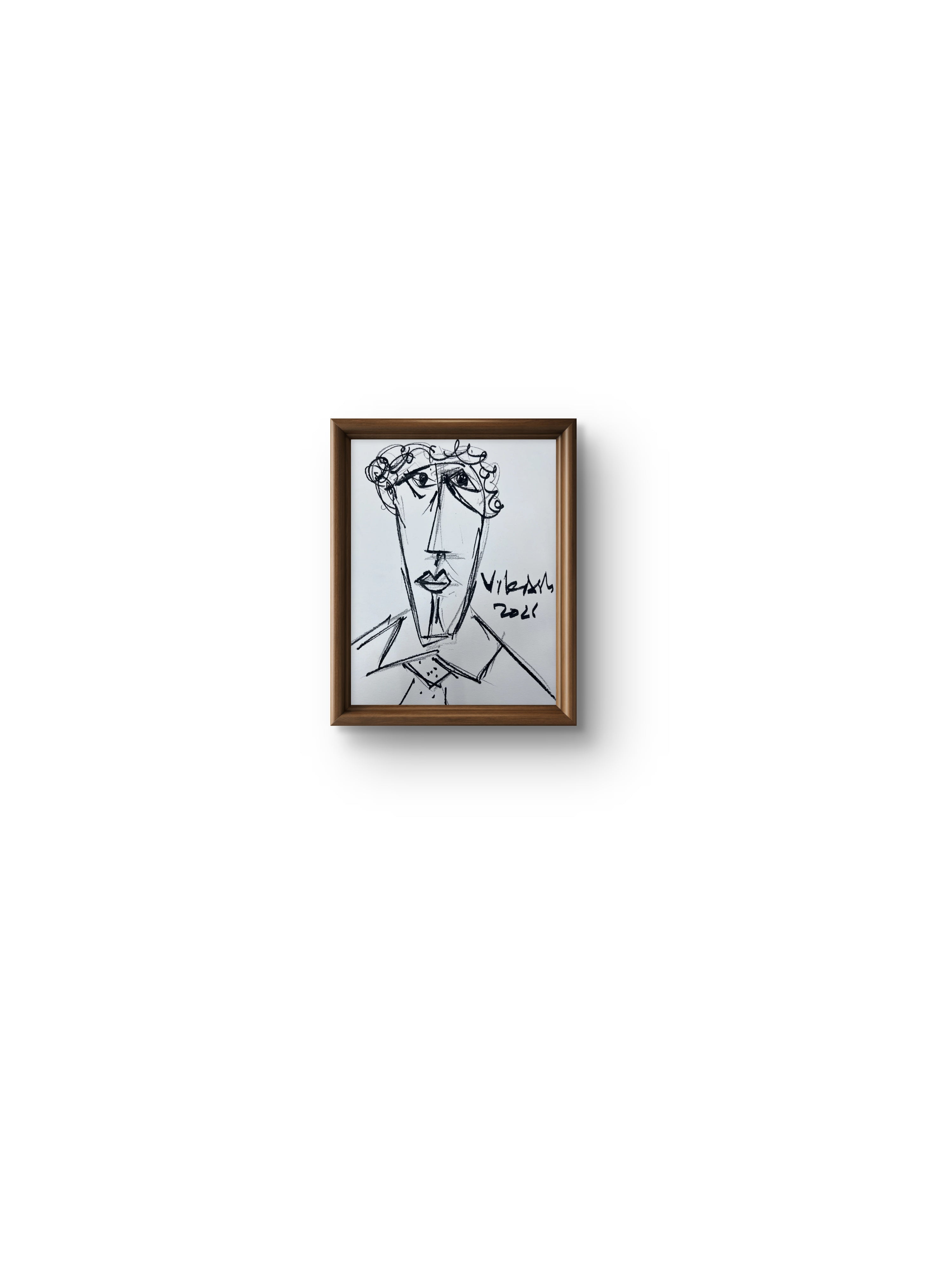 Modern Geometric Portrait