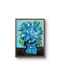 Modern Abstract Floral Arrangement Canvas Print