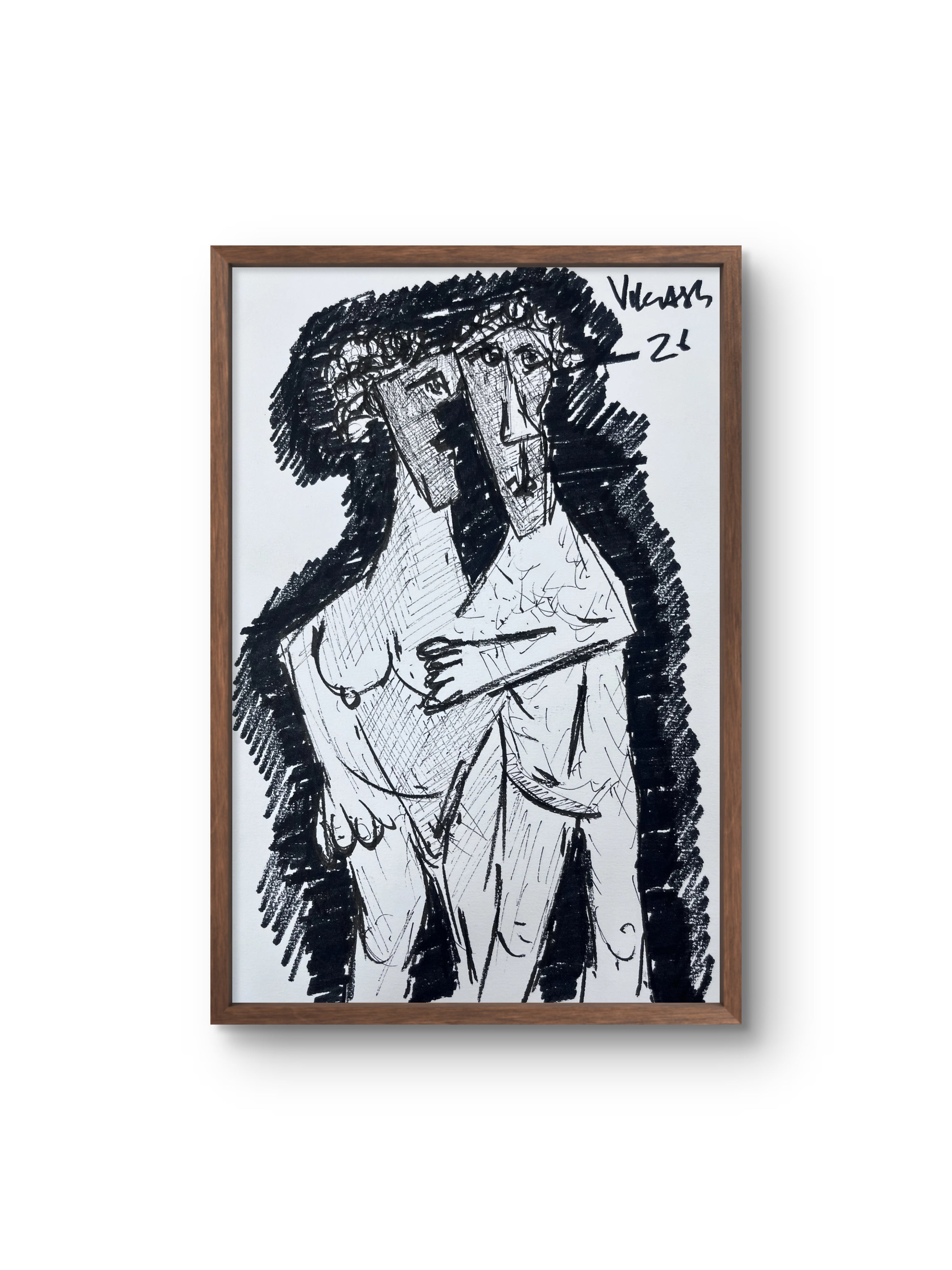 Monochrome Figure Study