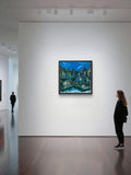 Blue Abstract Painting