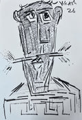 Contemporary Line Portrait