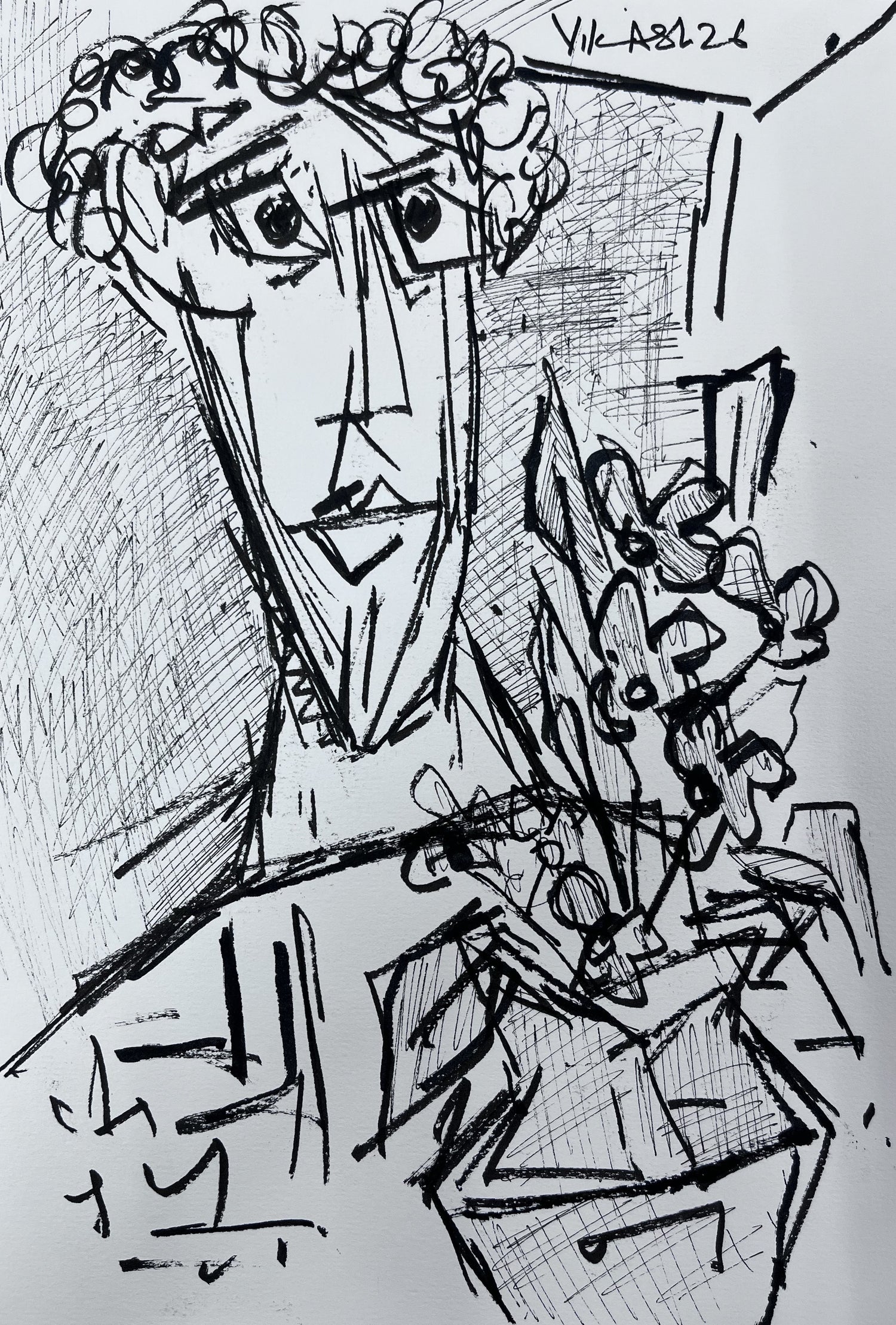 Sketchbook Expression Study