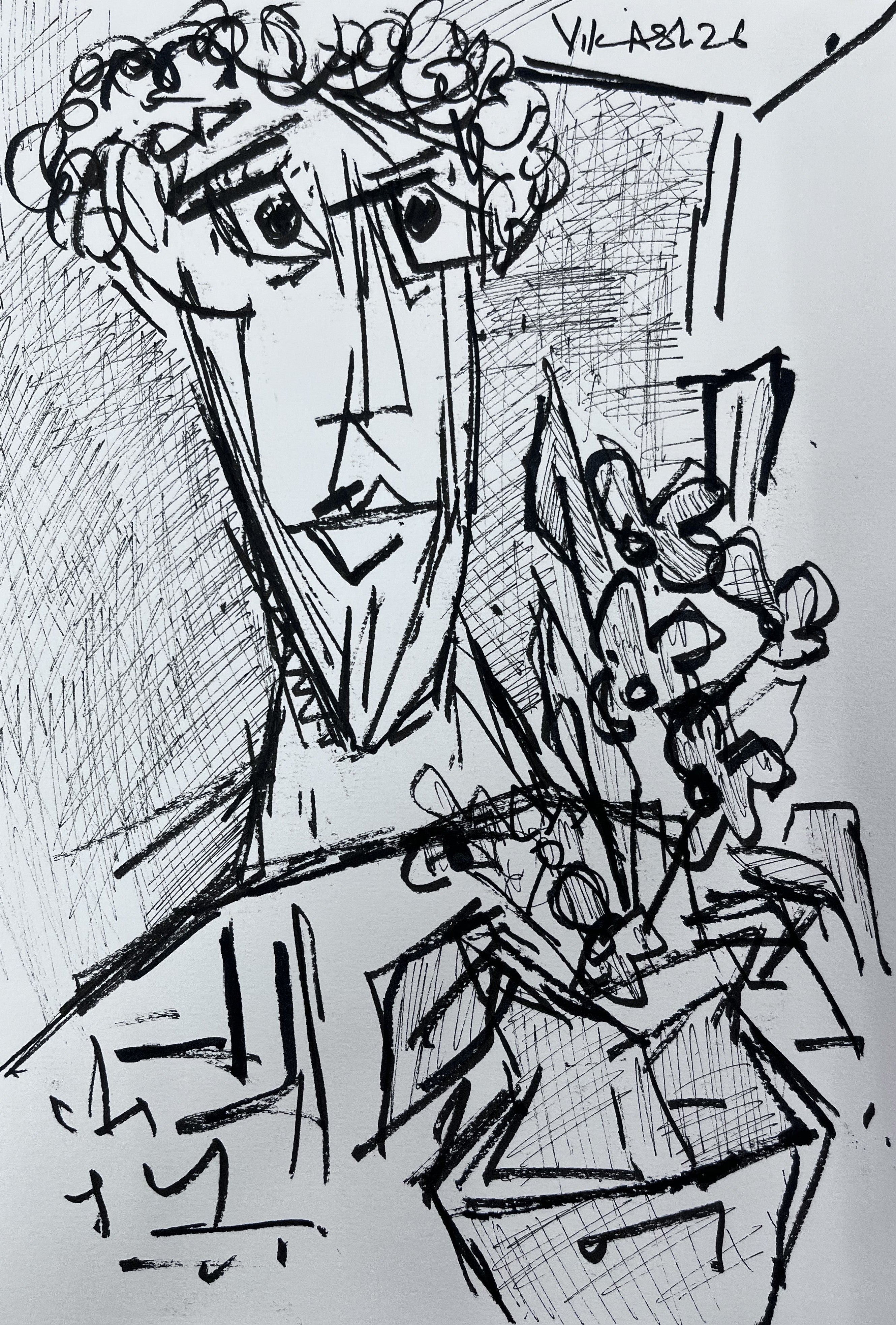 Sketchbook Expression Study