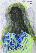 Mysterious Green Figure