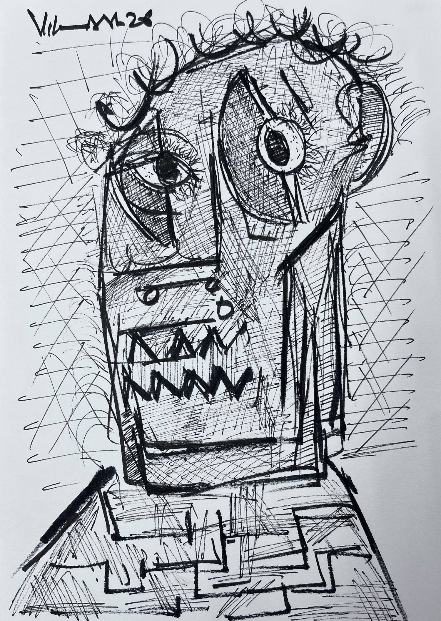 Abstract Emotional Portrait