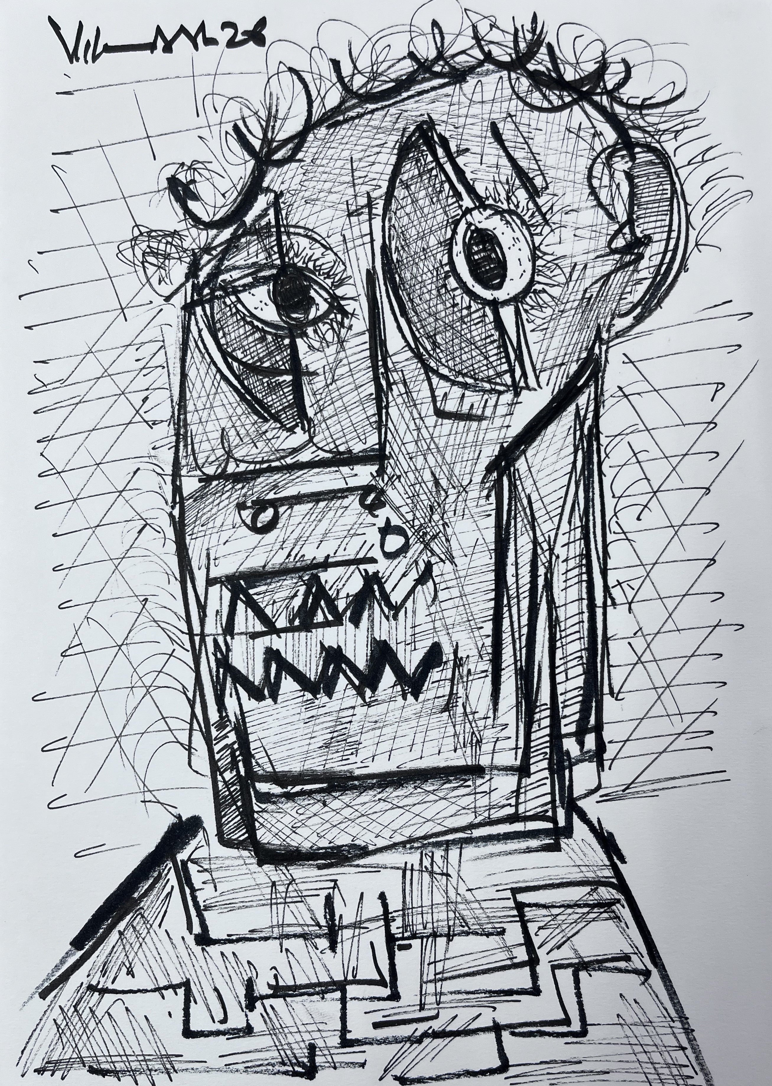Abstract Emotional Portrait