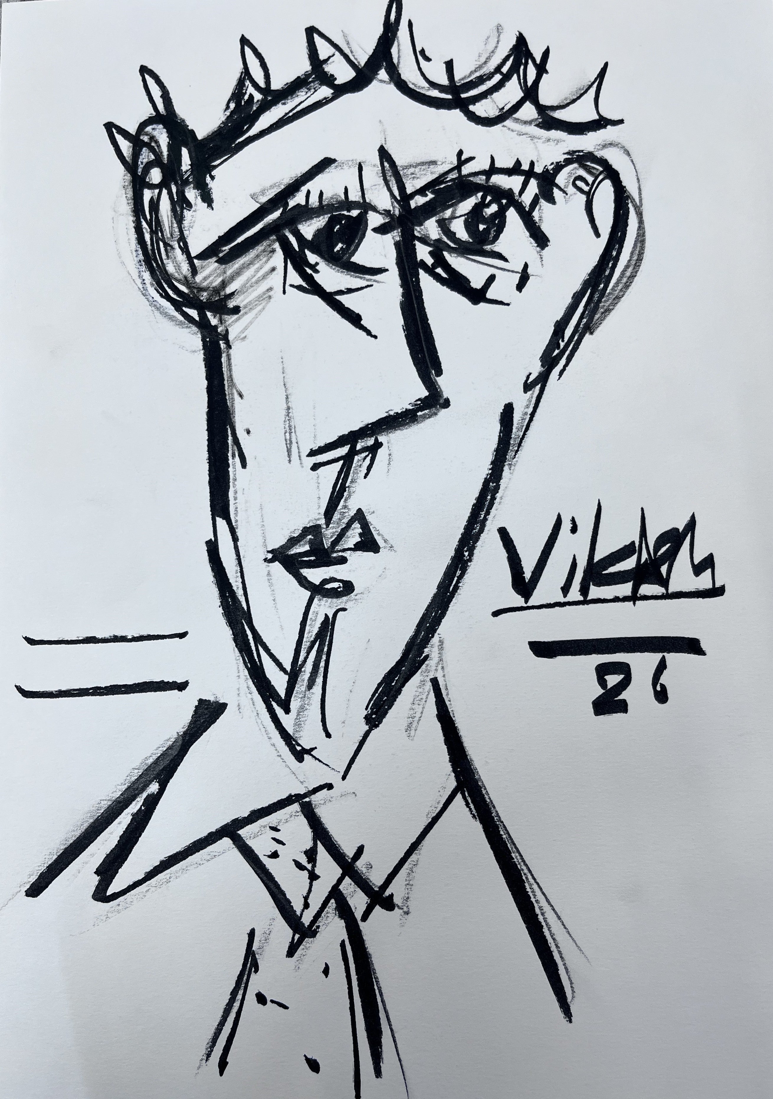 Stylized Abstract Face