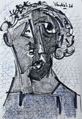 Textured Expression Portrait