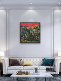 Expressionist  Landscape Painting by Artist Vikash Kalra